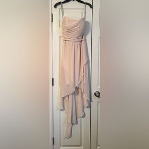 Jordan Light Pink Strapless Dress